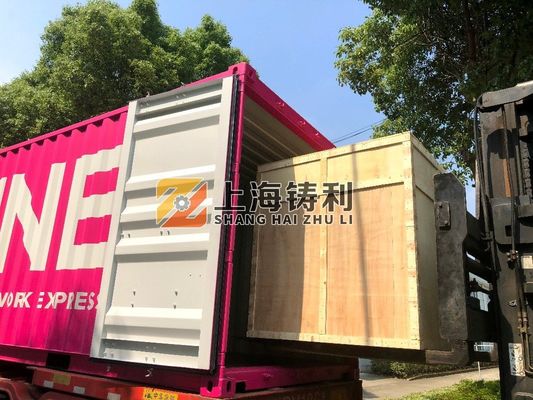 7.5m Aluminium Foil Container Making Machine Ce Aluminium Food Container Machine Line