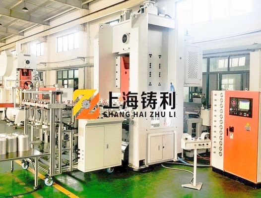 180mm Foil Container Production Line 24kw Aluminum Foil Container Making Machine