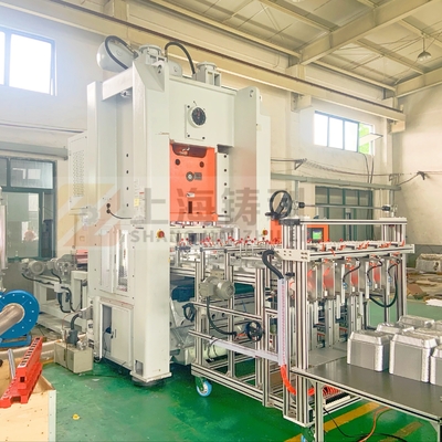 12t Foil Box Making Machine 24KW Aluminium Foil Food Container Making Machine