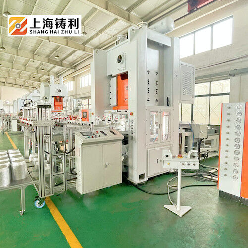 Mitsubishi PLC Controlled 4-Cavity Aluminum Foil Cup Making Machine Production Line
